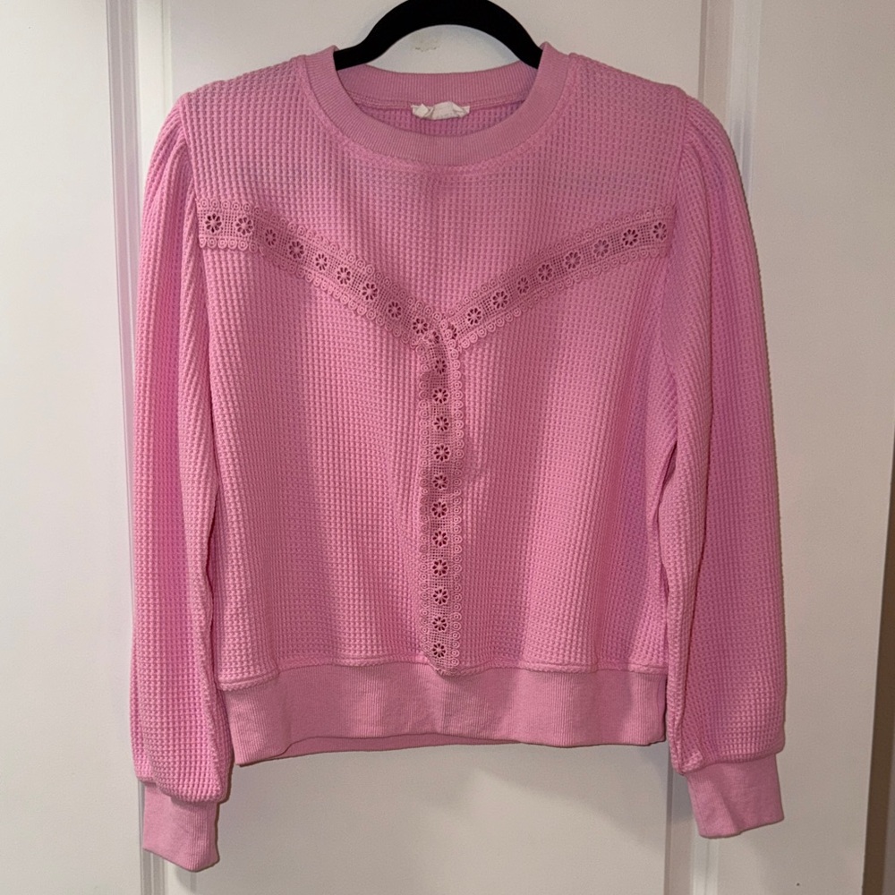 NWOT RareRaw Pink Knit Sweater and Skort Set - Picture 2 of 9